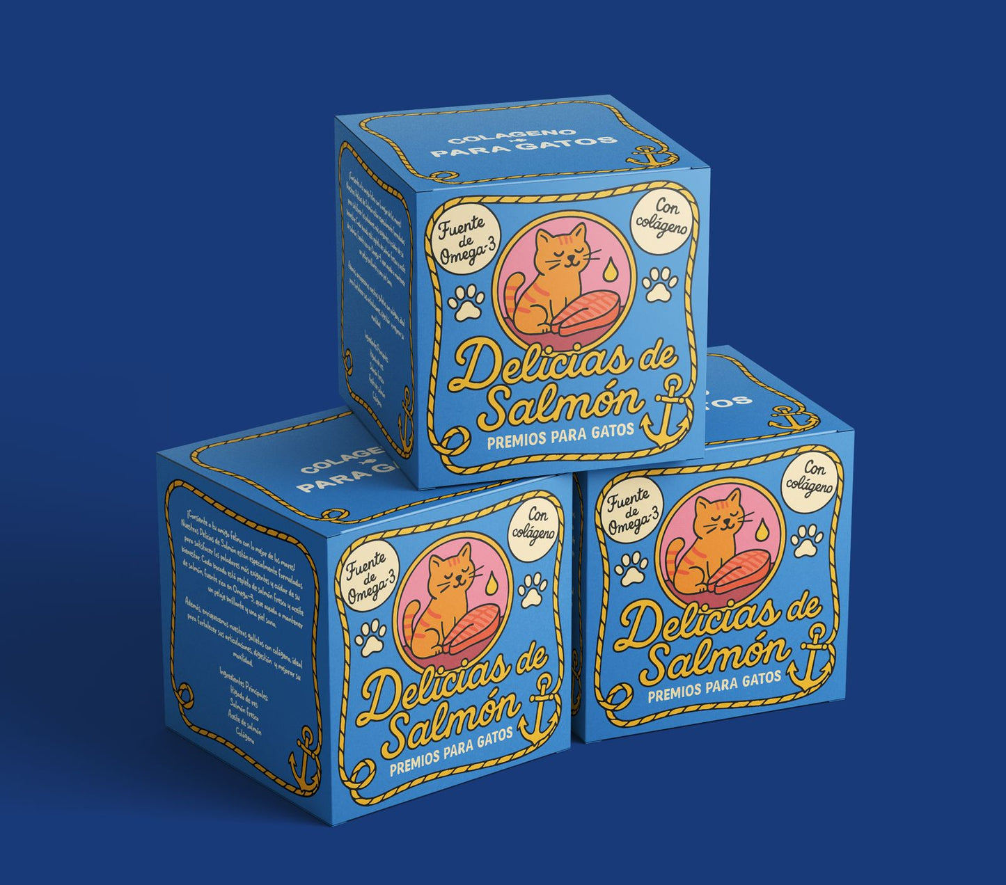 Premios naturales para gato / Delicia de Salmón