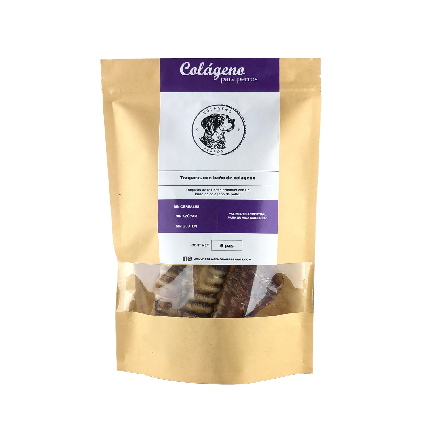 Traqueas: Snack Dental y Anti-Estrés para Perros