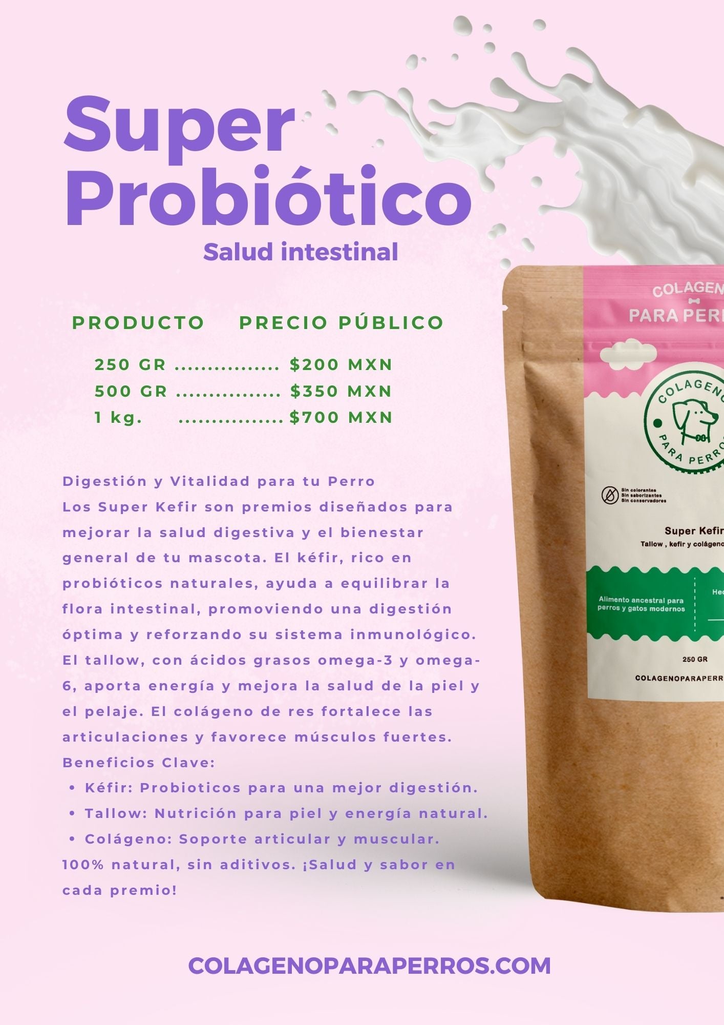 Super Probióticos: Leche de Búlgaros (kefir) para Salud Digestiva